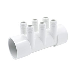 Vattenmanifold 2” inre diameter x 2” inre diameter , 6 anslutningar